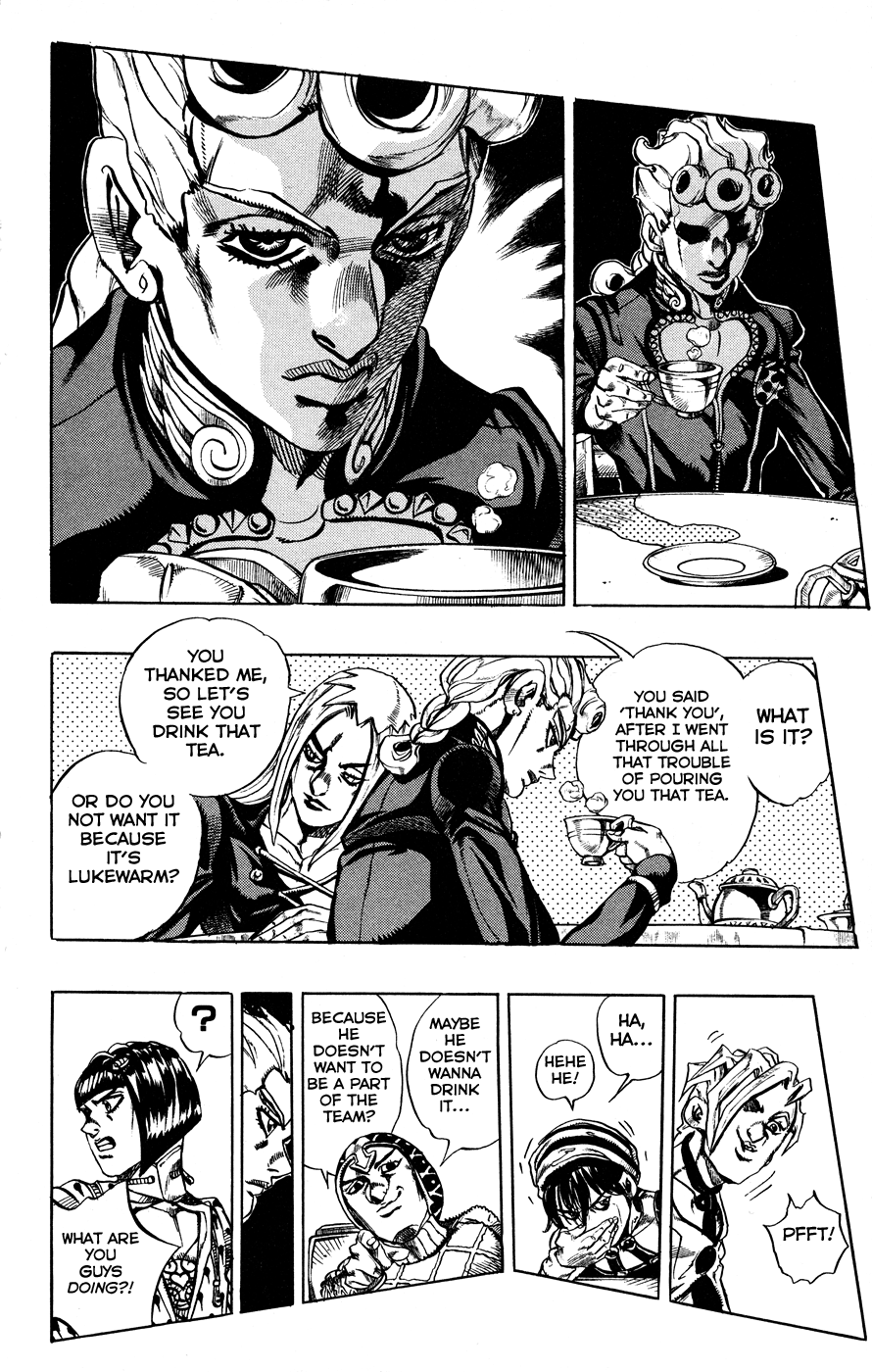 Jojo's Bizarre Adventure Part 5 - Vento Aureo chapter 17 - page 16