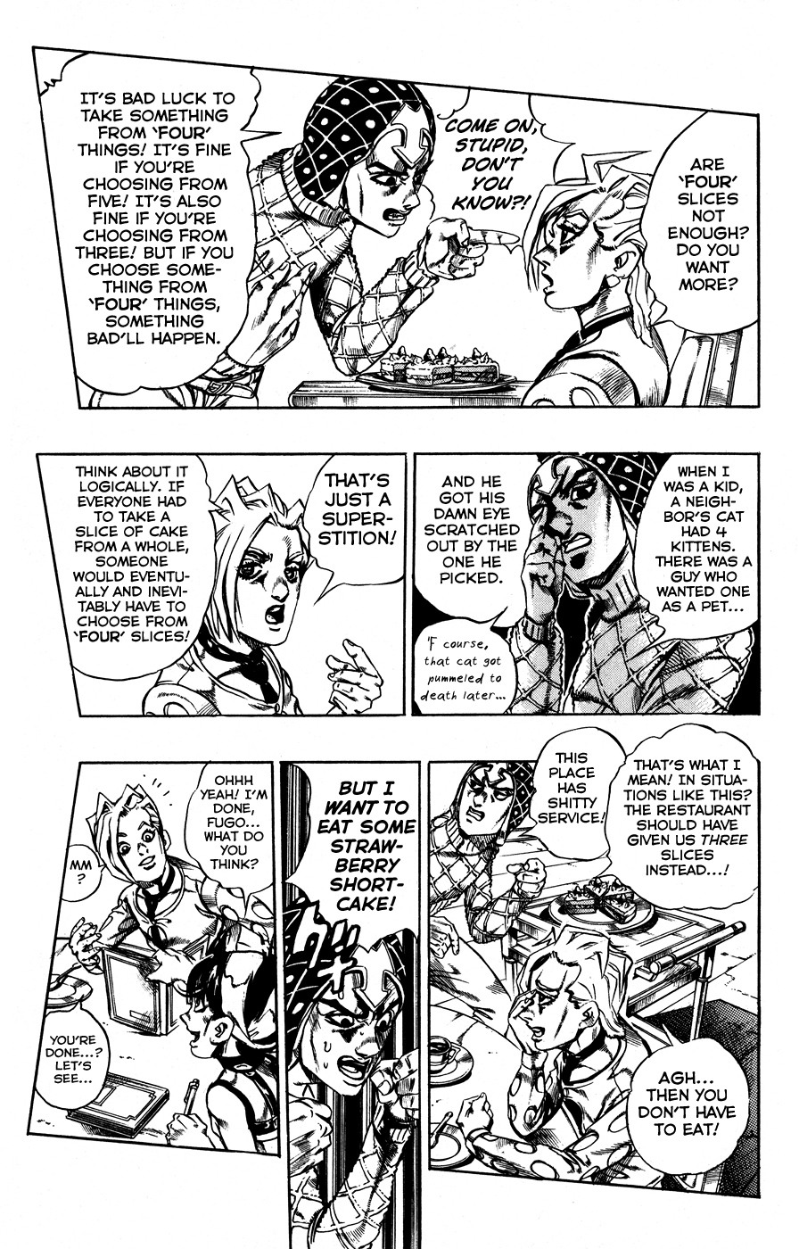 Jojo's Bizarre Adventure Part 5 - Vento Aureo chapter 17 - page 7