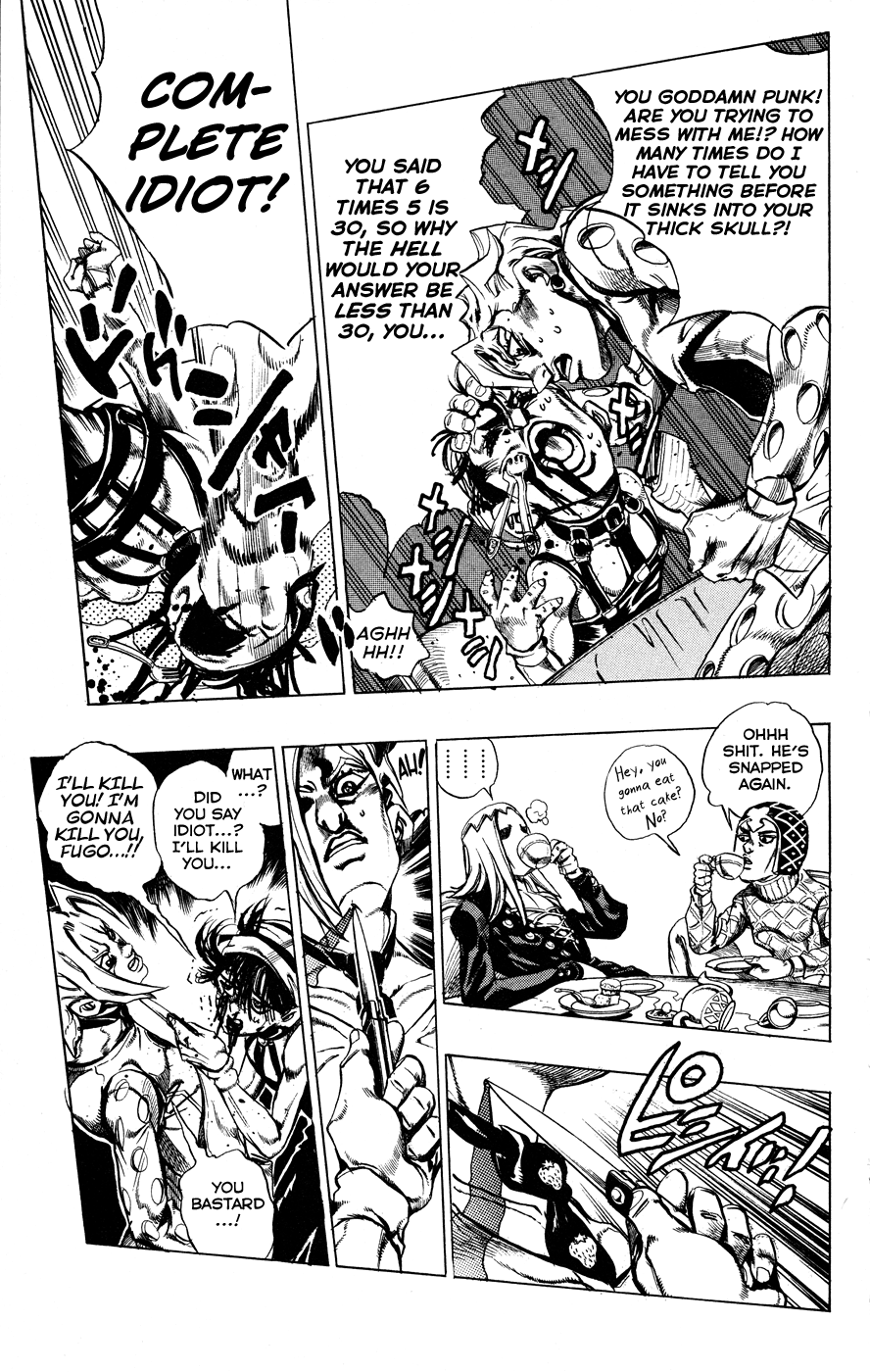 Jojo's Bizarre Adventure Part 5 - Vento Aureo chapter 17 - page 9