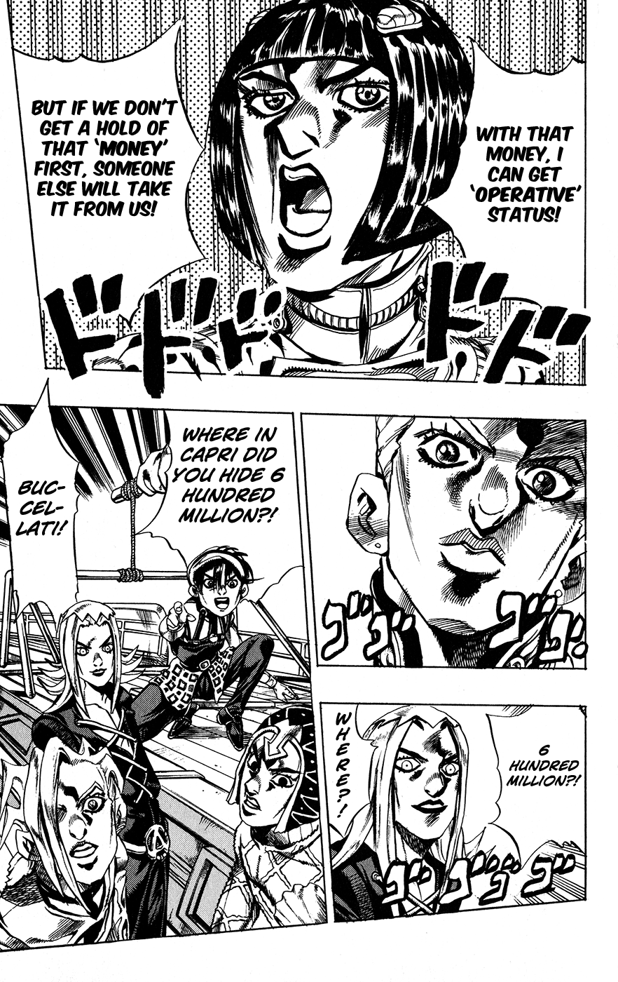 Jojo's Bizarre Adventure Part 5 - Vento Aureo chapter 18 - page 16