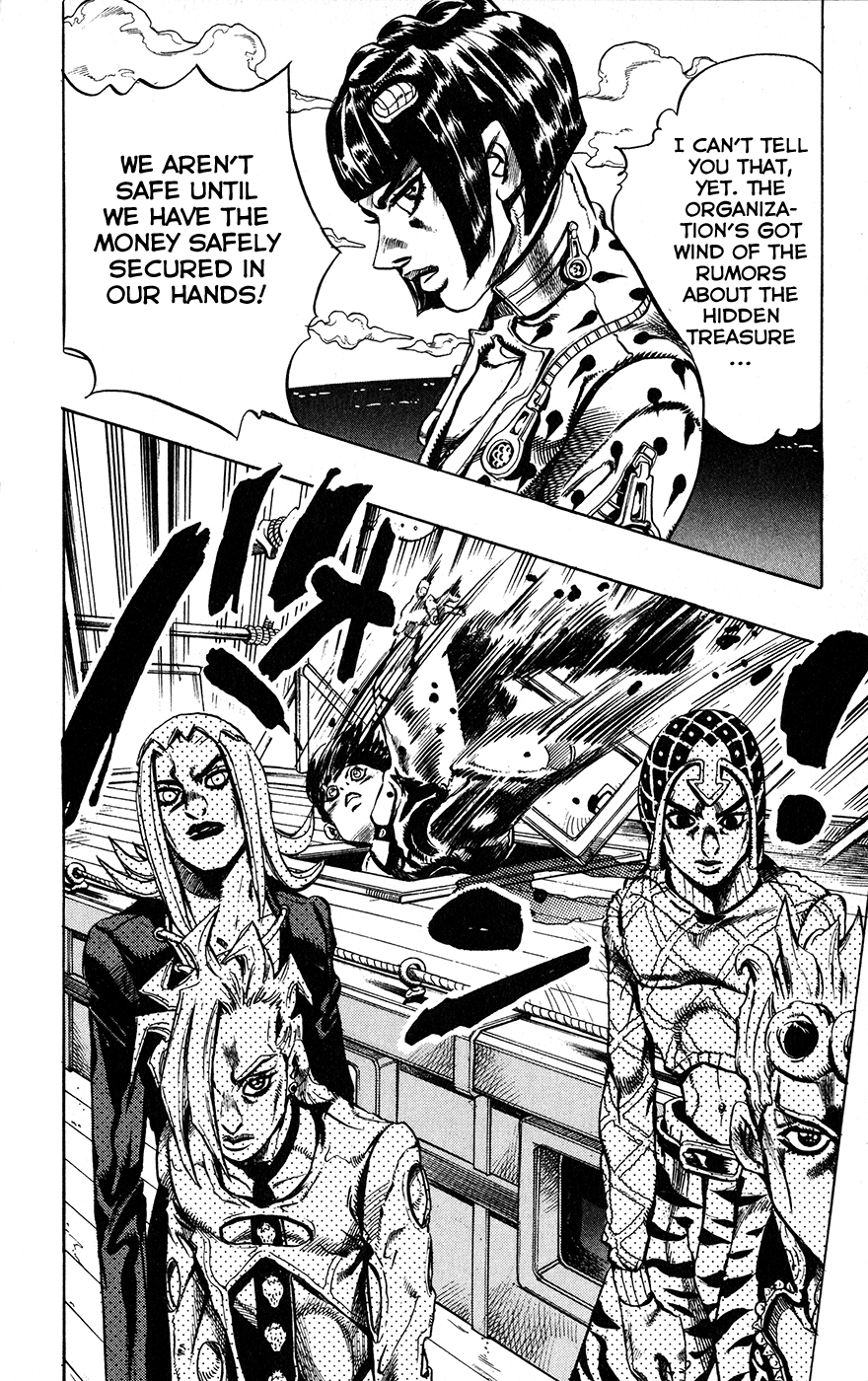 Jojo's Bizarre Adventure Part 5 - Vento Aureo chapter 18 - page 17