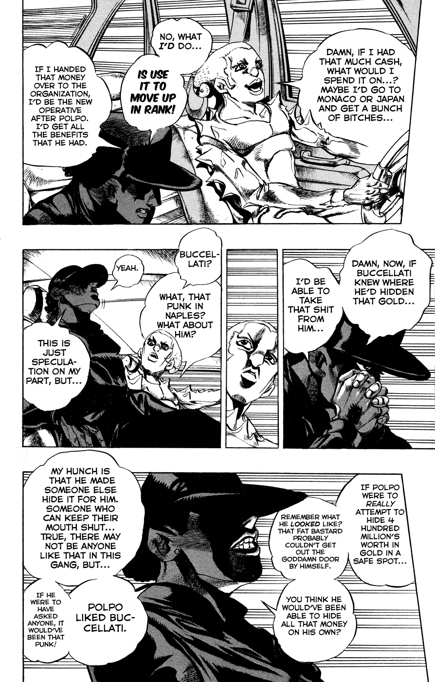 Jojo's Bizarre Adventure Part 5 - Vento Aureo chapter 18 - page 7