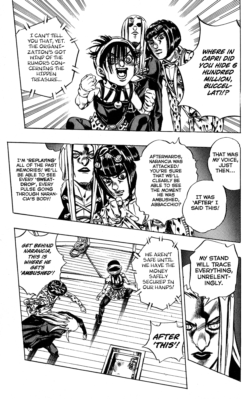 Jojo's Bizarre Adventure Part 5 - Vento Aureo chapter 20 - page 17