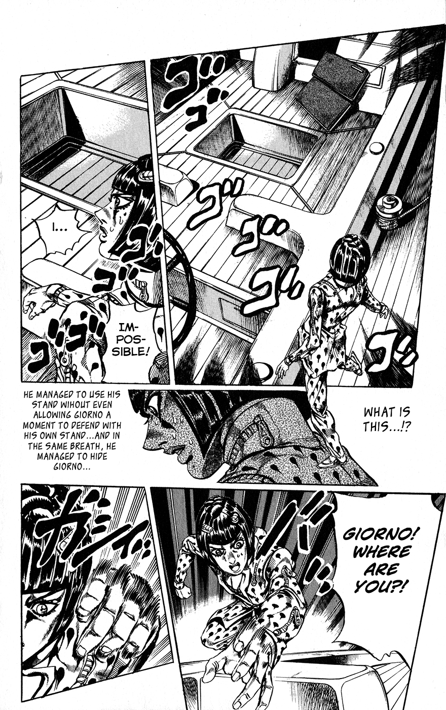 Jojo's Bizarre Adventure Part 5 - Vento Aureo chapter 20 - page 4