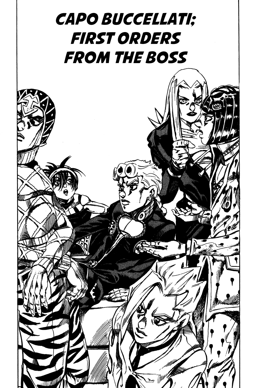 Jojo's Bizarre Adventure Part 5 - Vento Aureo chapter 30 - page 1