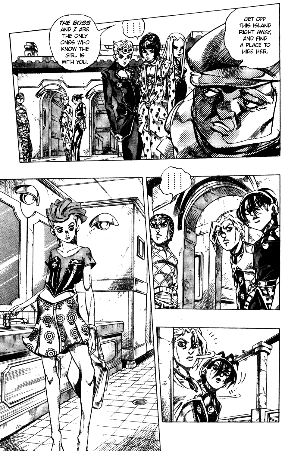 Jojo's Bizarre Adventure Part 5 - Vento Aureo chapter 30 - page 11