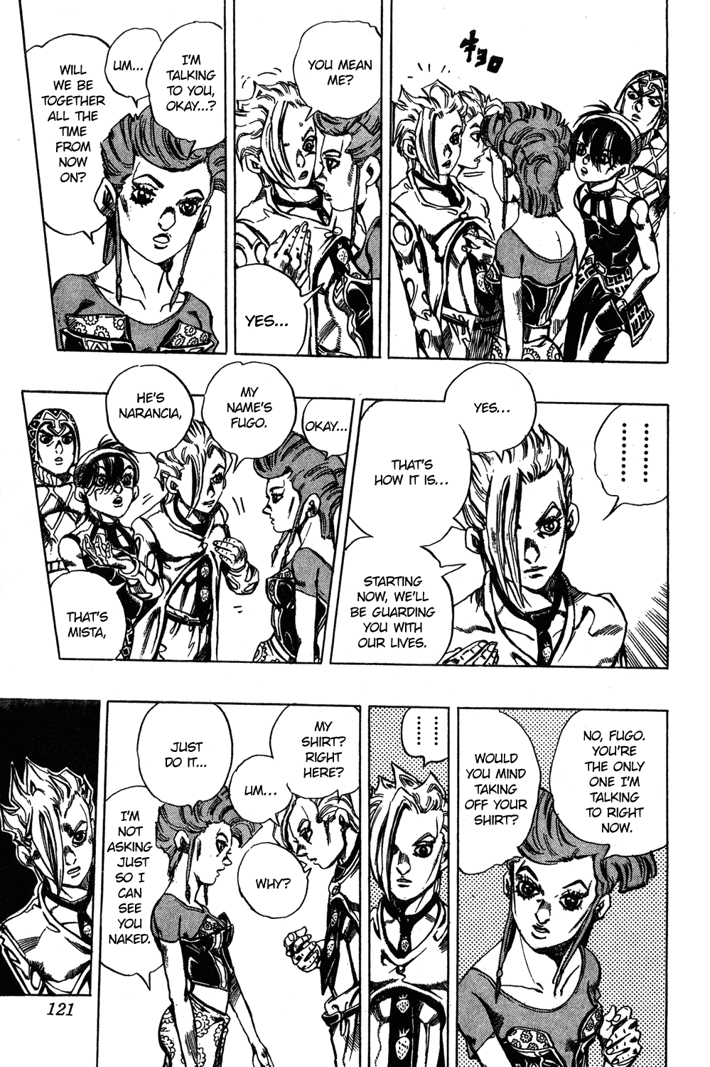 Jojo's Bizarre Adventure Part 5 - Vento Aureo chapter 30 - page 13