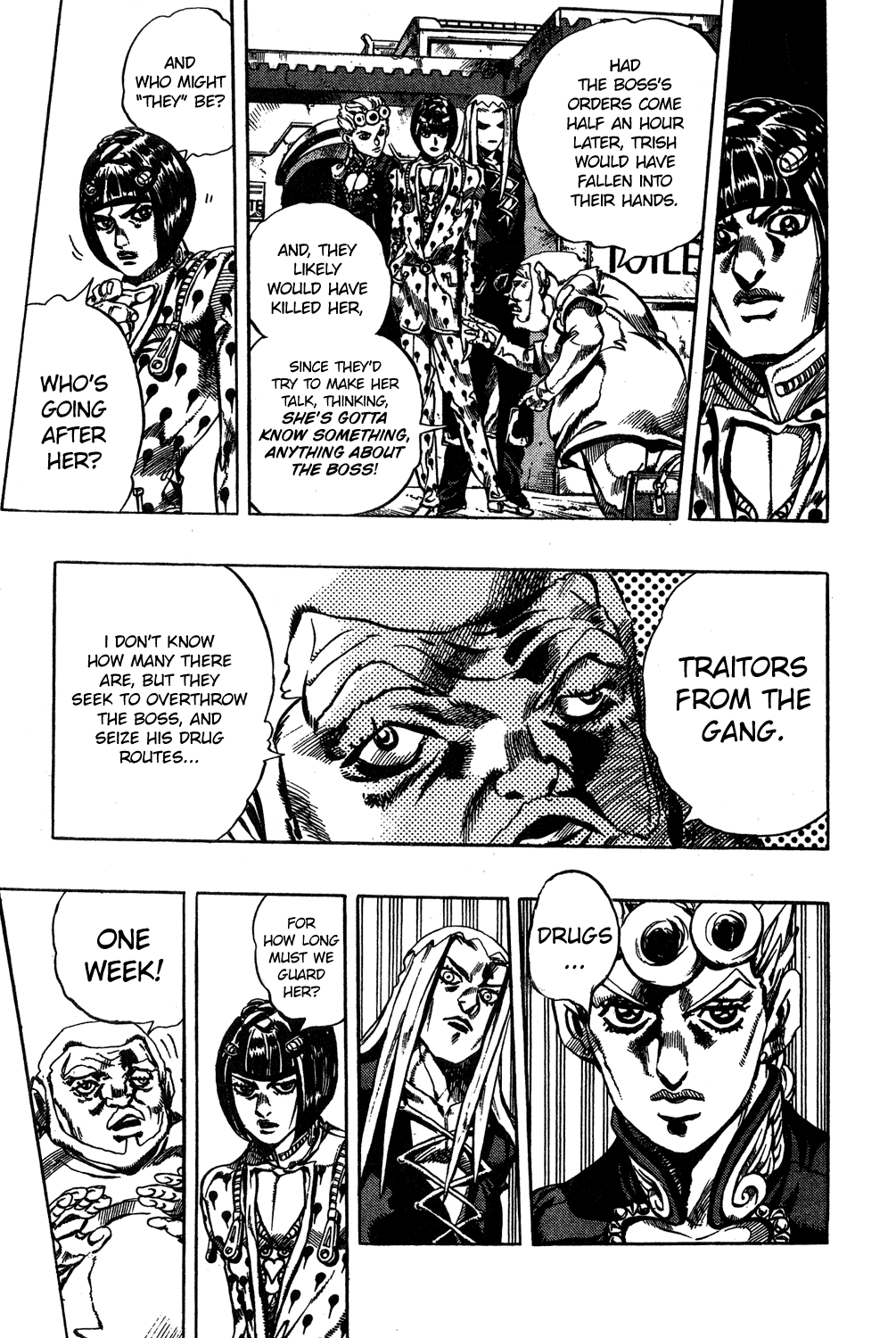 Jojo's Bizarre Adventure Part 5 - Vento Aureo chapter 30 - page 9