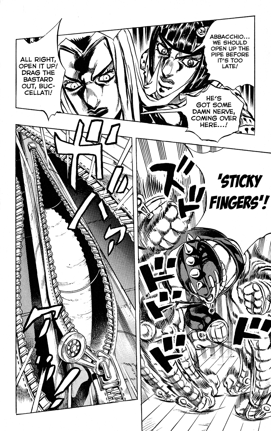 Jojo's Bizarre Adventure Part 5 - Vento Aureo chapter 21 - page 11