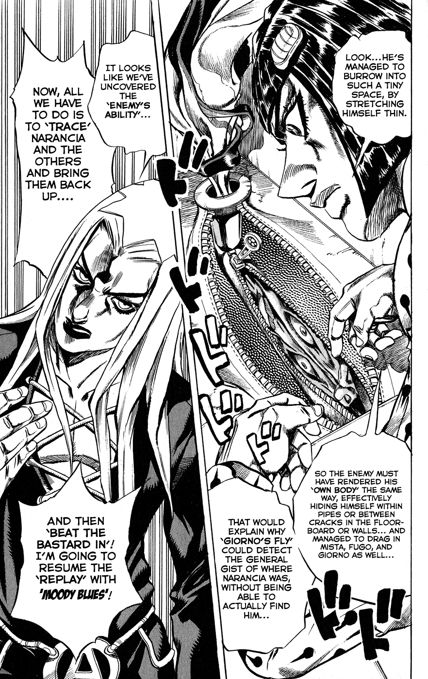 Jojo's Bizarre Adventure Part 5 - Vento Aureo chapter 21 - page 7