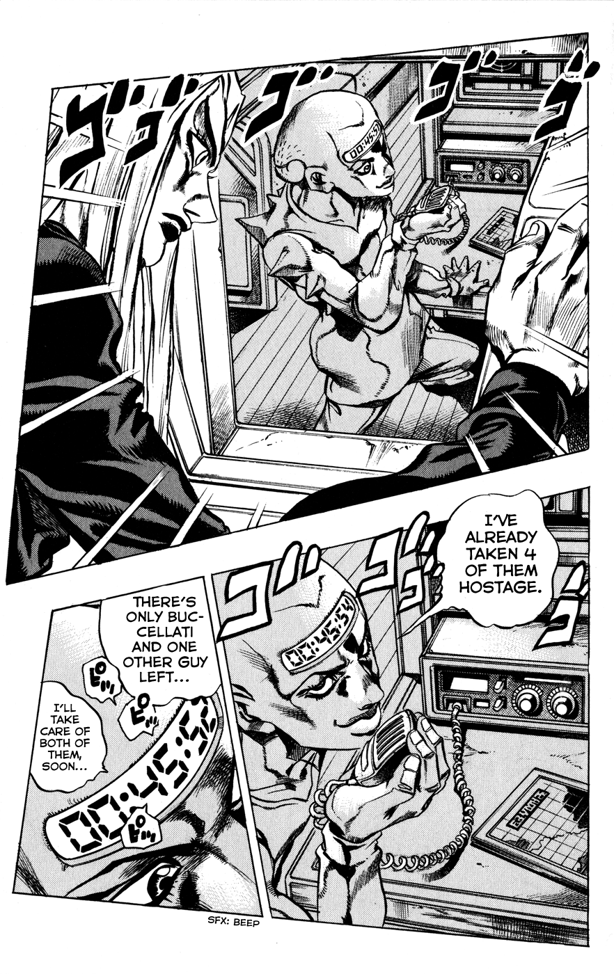 Jojo's Bizarre Adventure Part 5 - Vento Aureo chapter 23 - page 11