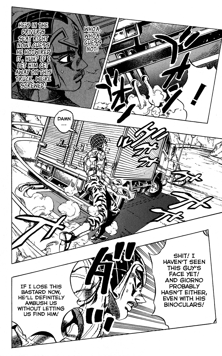 Jojo's Bizarre Adventure Part 5 - Vento Aureo chapter 25 - page 19