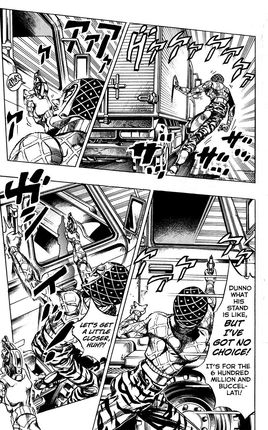 Jojo's Bizarre Adventure Part 5 - Vento Aureo chapter 25 - page 20