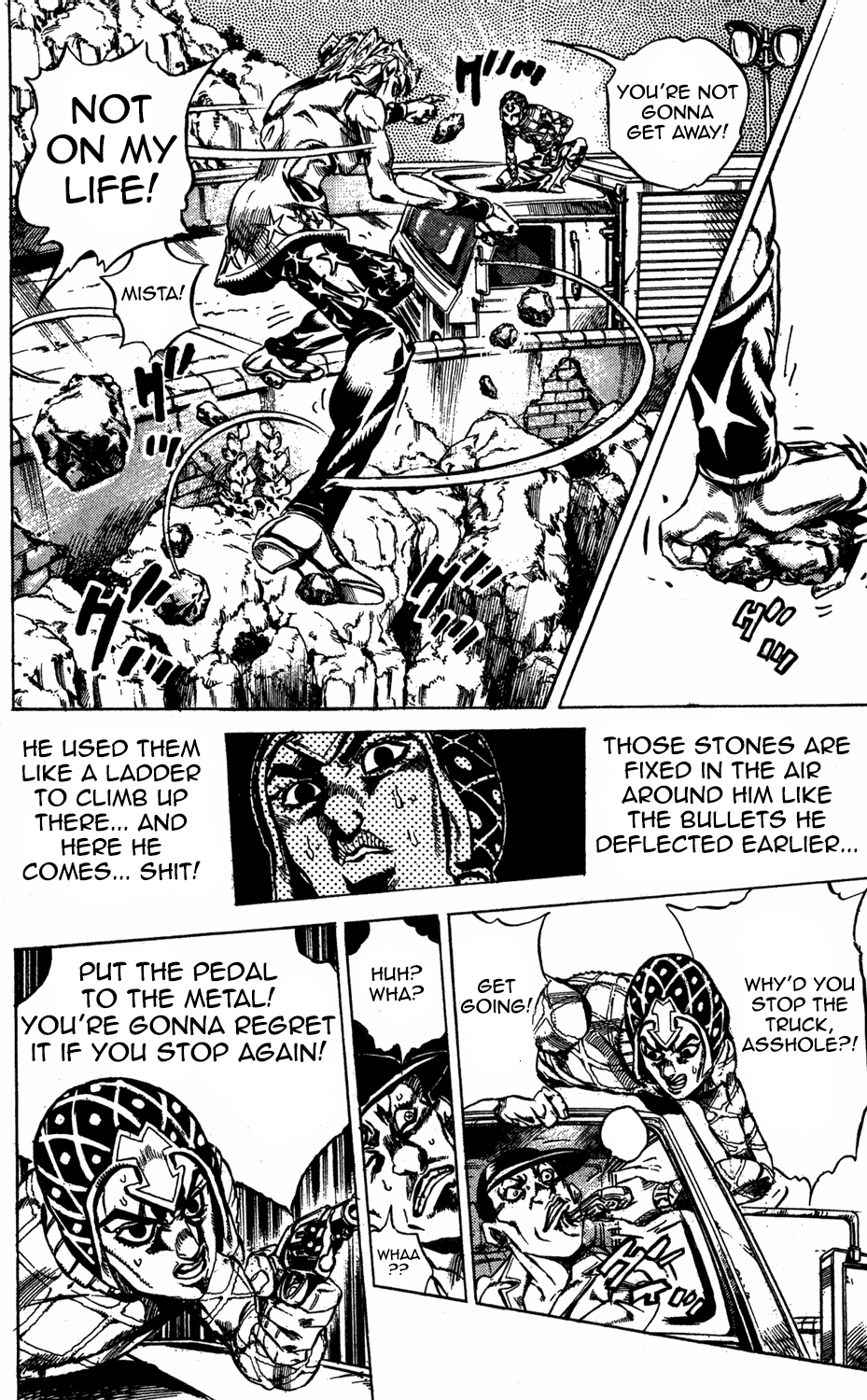 Jojo's Bizarre Adventure Part 5 - Vento Aureo chapter 27 - page 10