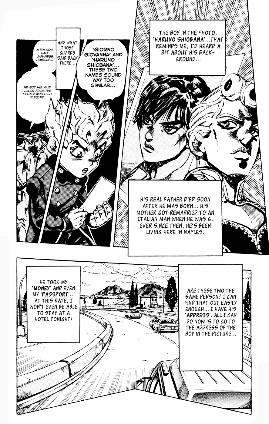 Jojo's Bizarre Adventure Part 5 - Vento Aureo chapter 3 - page 2