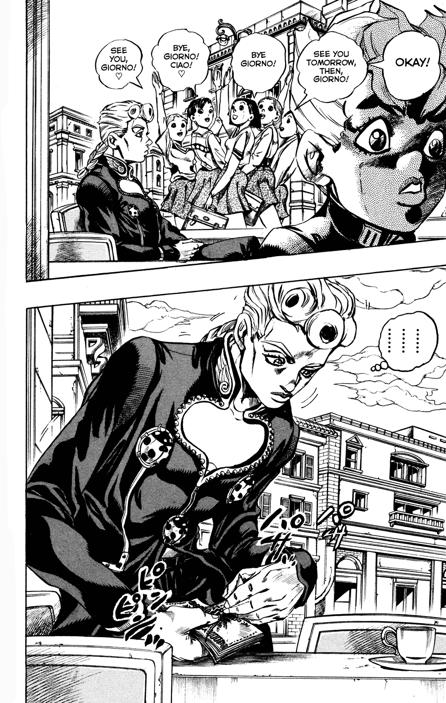 Jojo's Bizarre Adventure Part 5 - Vento Aureo chapter 3 - page 6