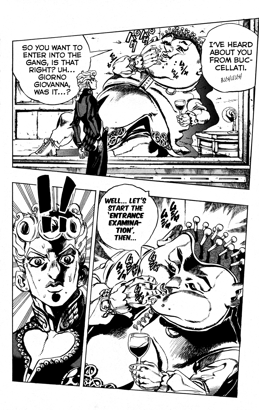 Jojo's Bizarre Adventure Part 5 - Vento Aureo chapter 9 - page 18