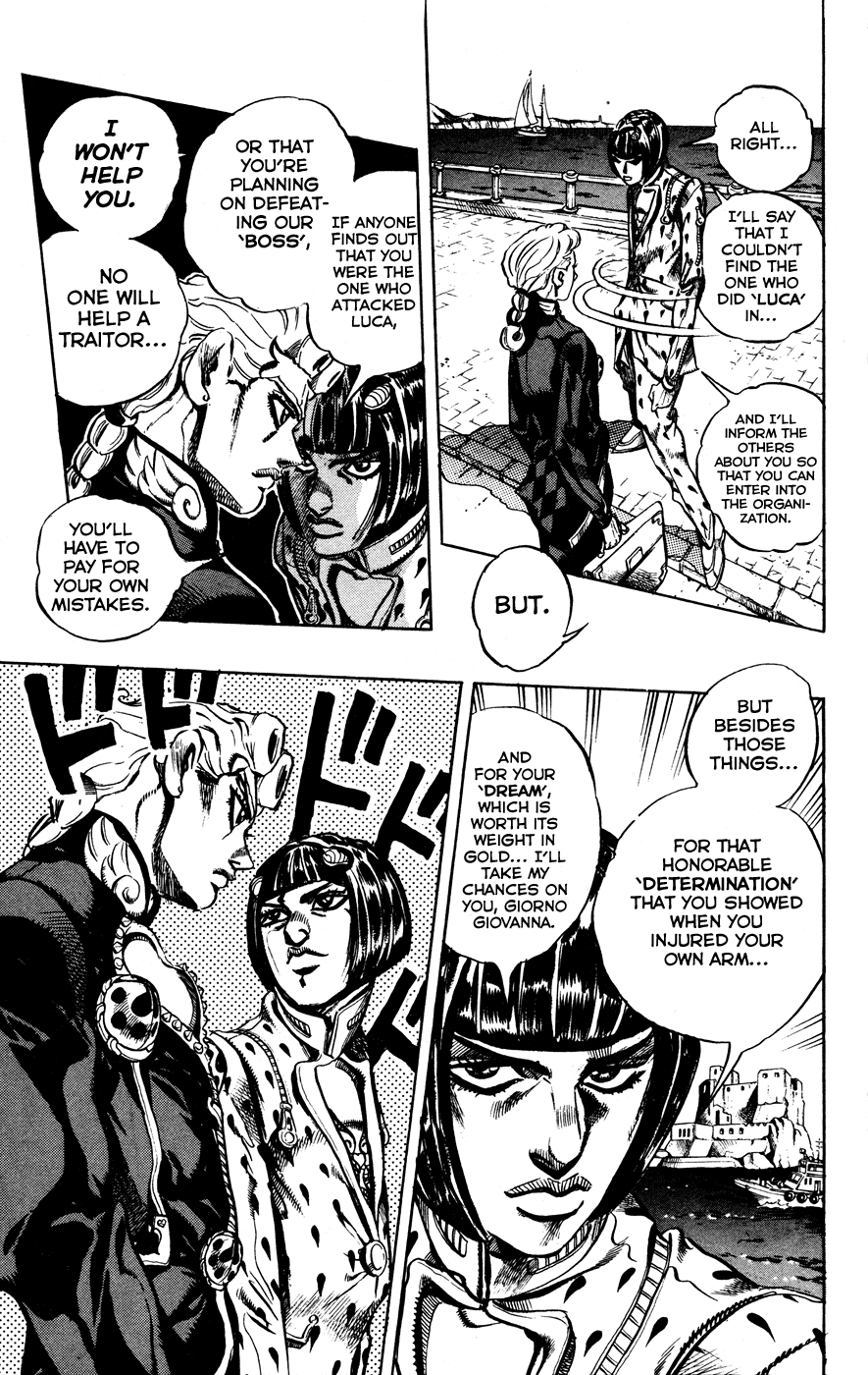 Jojo's Bizarre Adventure Part 5 - Vento Aureo chapter 9 - page 3