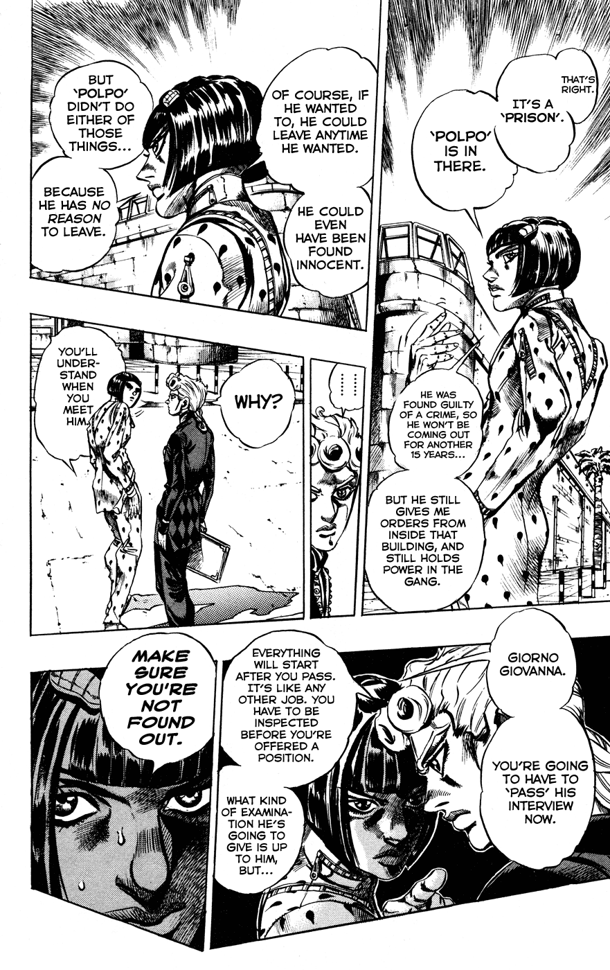 Jojo's Bizarre Adventure Part 5 - Vento Aureo chapter 9 - page 6