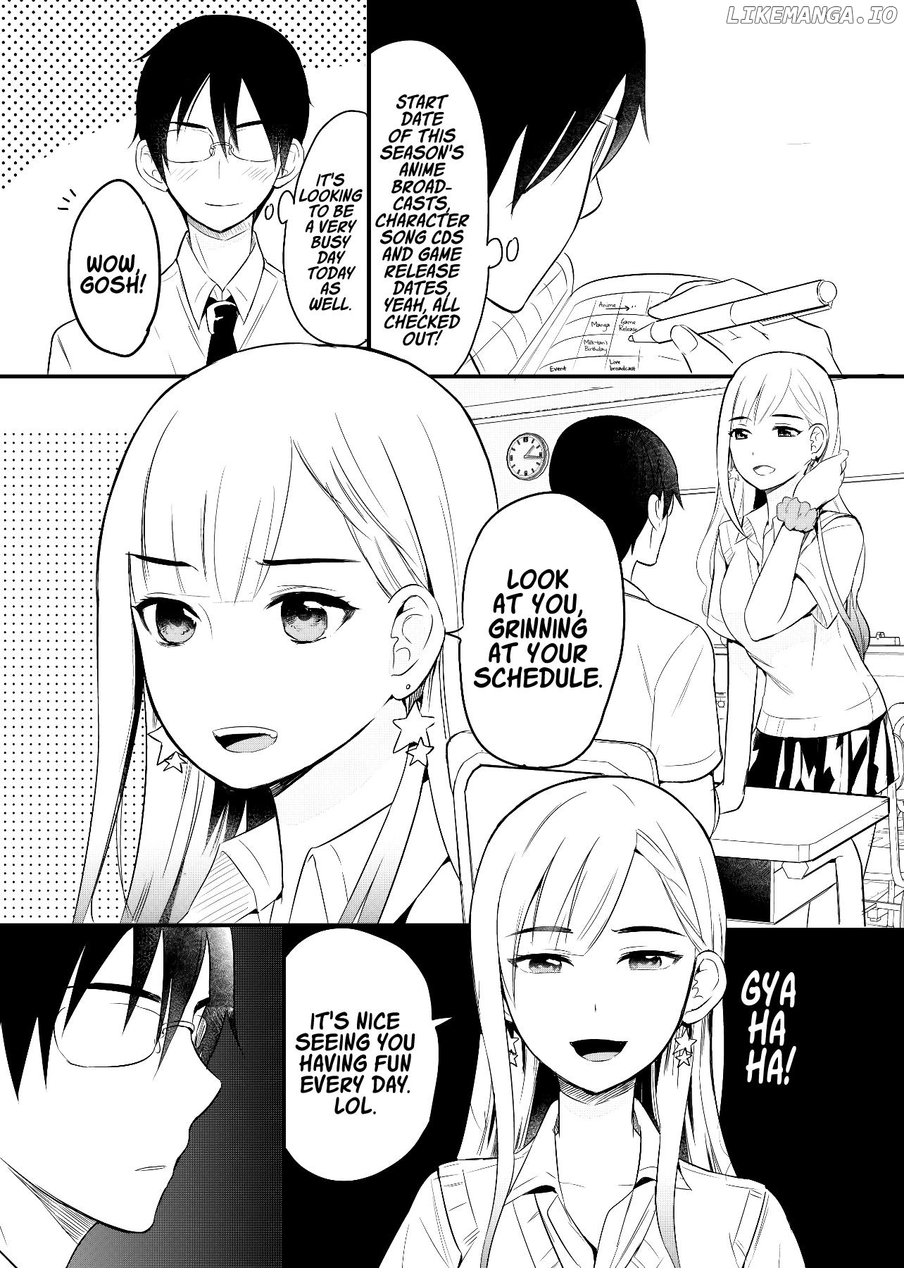 A Gyaru Who's Cold To Otaku chapter 4 - page 1