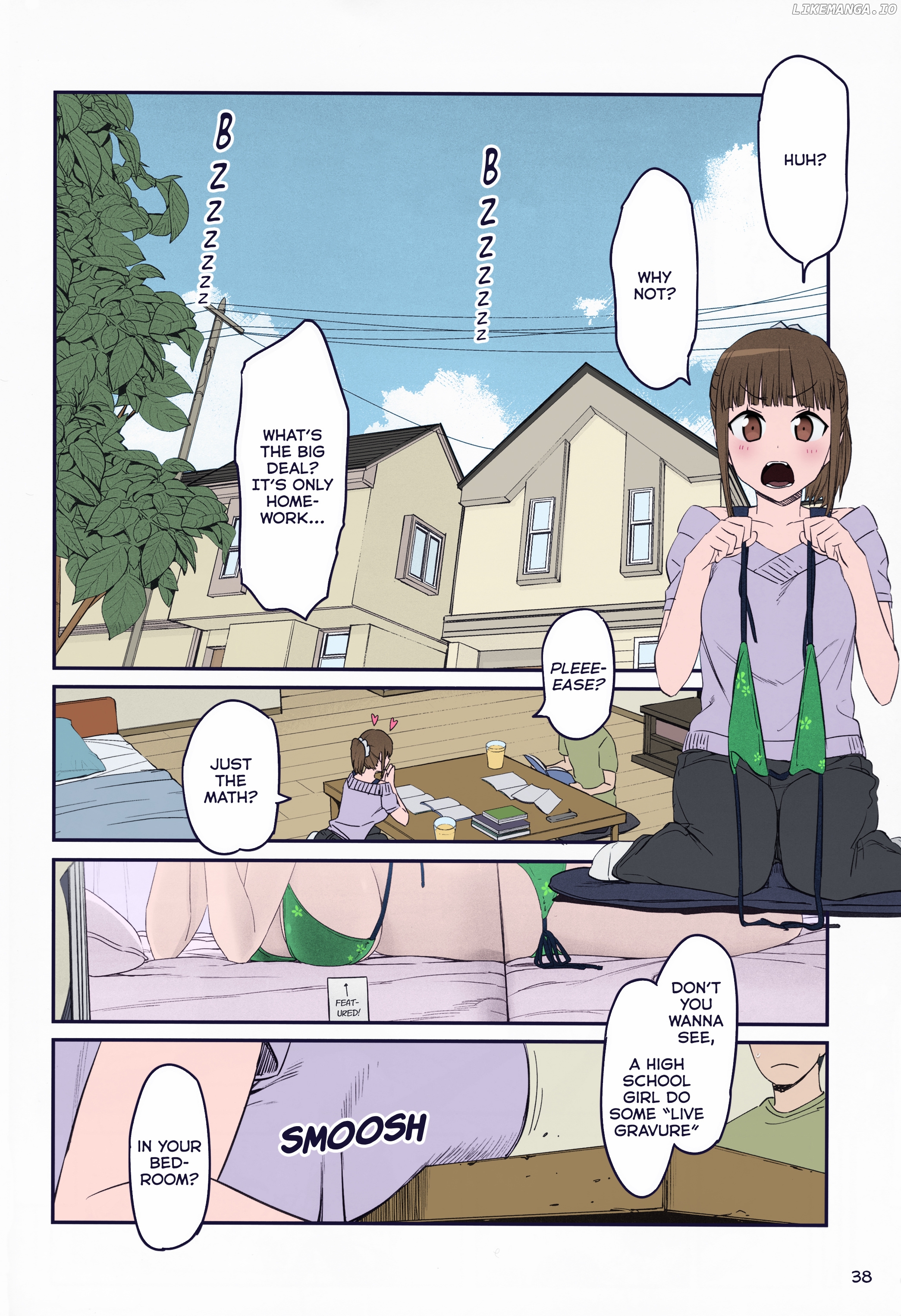 Getsuyoubi No Tawawa (Twitter Webcomic) (Fan Colored) chapter 16 - page 14