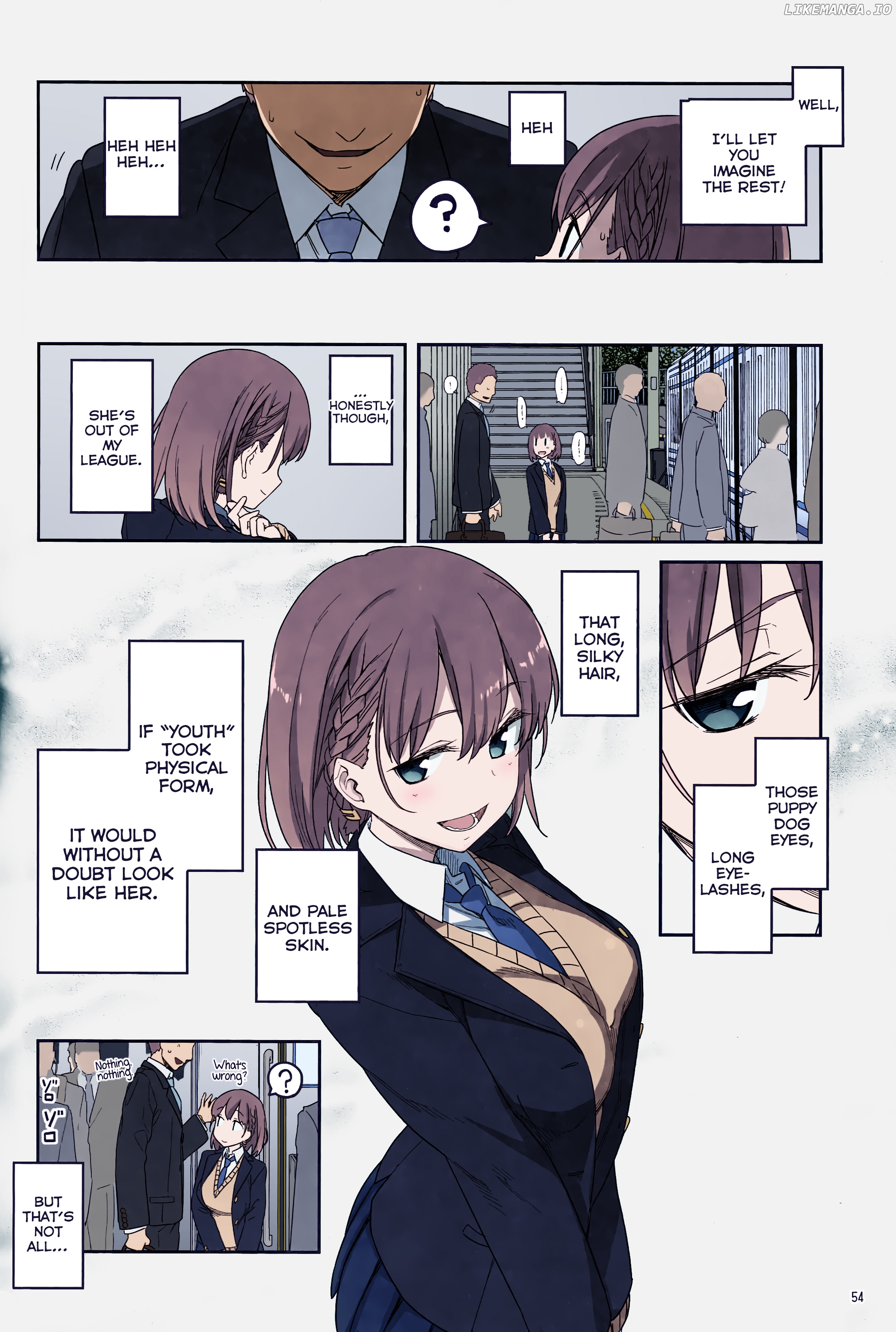 Getsuyoubi No Tawawa (Twitter Webcomic) (Fan Colored) chapter 2 - page 4