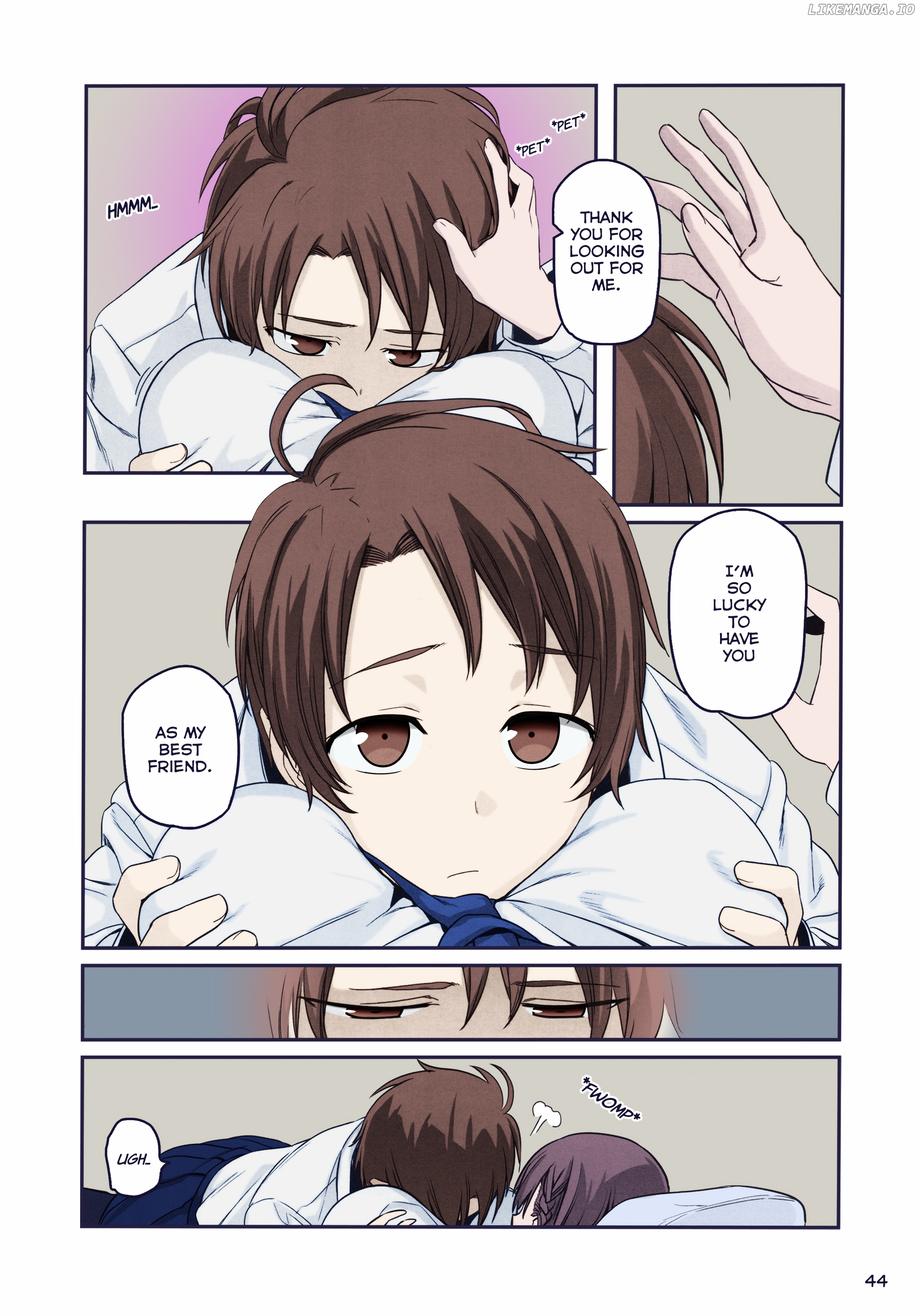 Getsuyoubi No Tawawa (Twitter Webcomic) (Fan Colored) chapter 9 - page 10