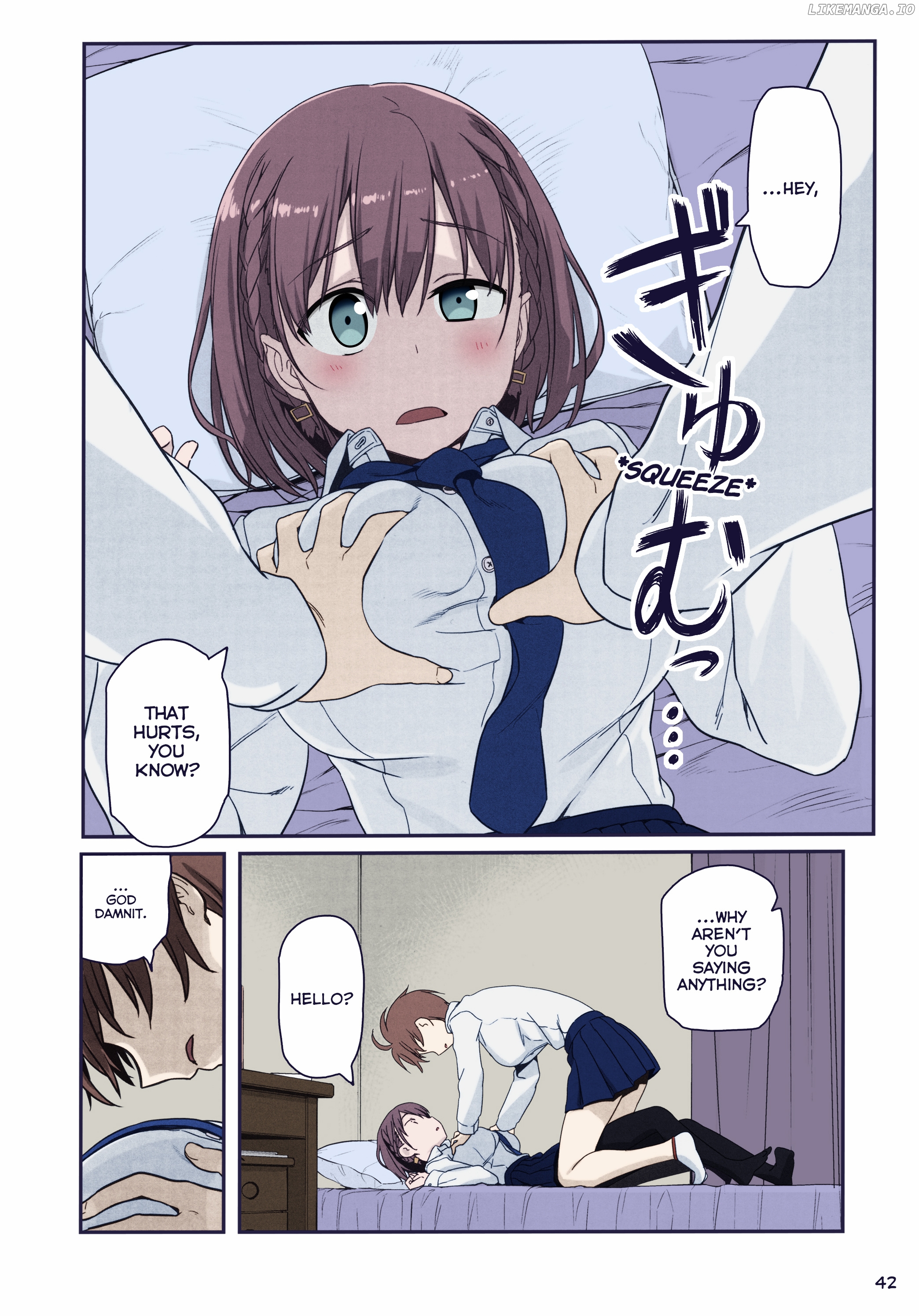 Getsuyoubi No Tawawa (Twitter Webcomic) (Fan Colored) chapter 9 - page 8