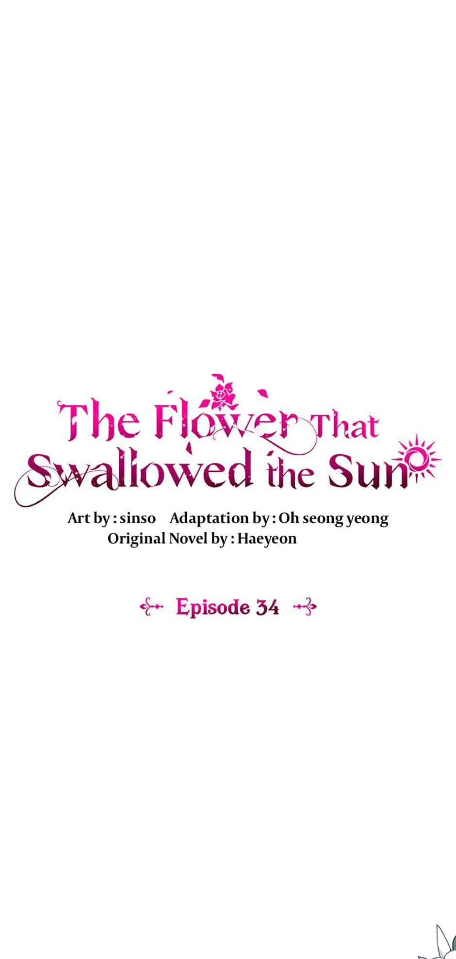 The Flower That Swallowed the Sun Chapter 34 - page 1