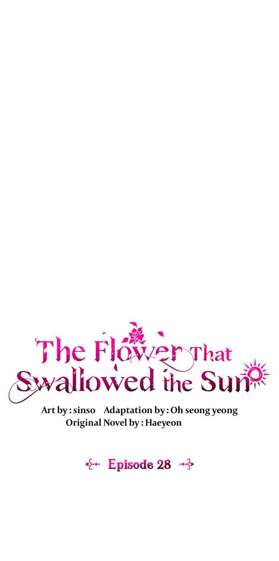 The Flower That Swallowed the Sun Chapter 28 - page 1