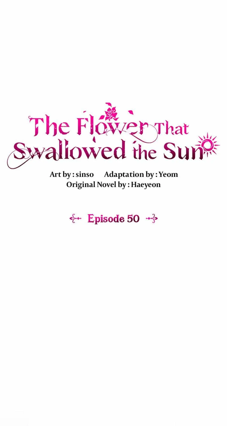 The Flower That Swallowed the Sun Chapter 50 - page 1