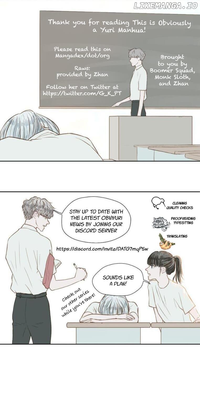 This Is Obviously A Yuri Manhua chapter 12 - page 6