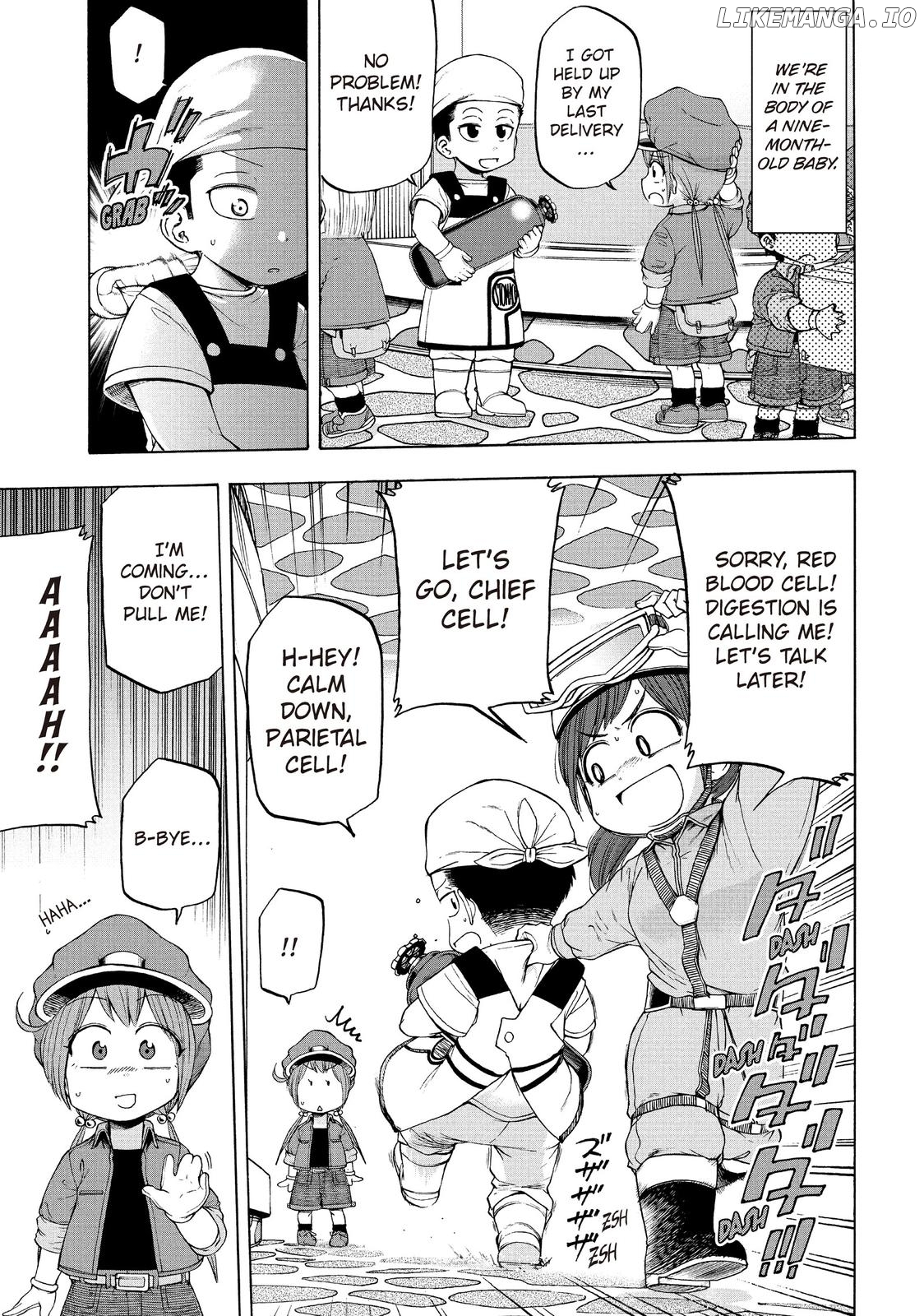 Hataraku Saibou BABY Chapter 21 - page 3