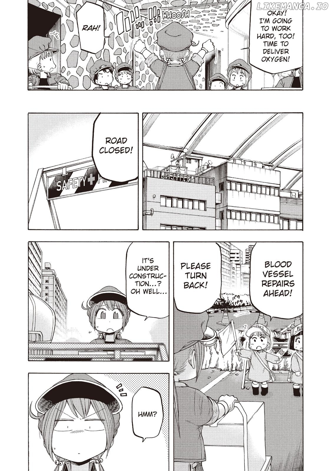 Hataraku Saibou BABY Chapter 21 - page 4