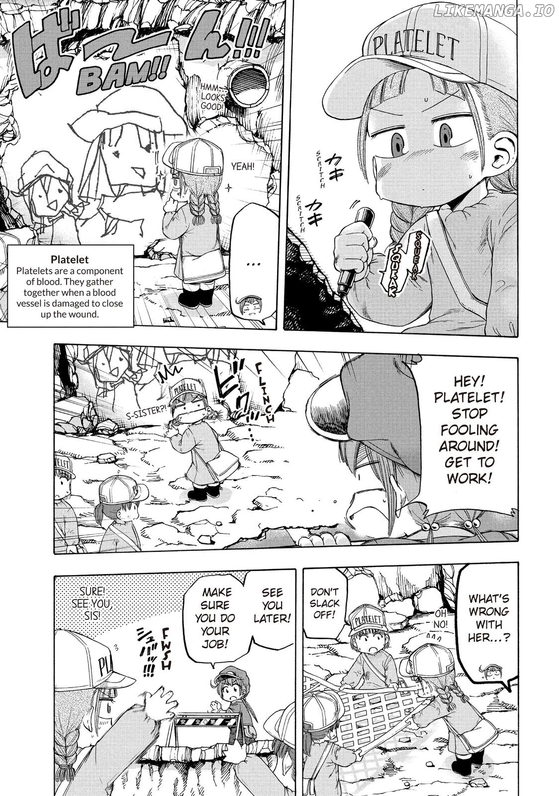 Hataraku Saibou BABY Chapter 21 - page 5