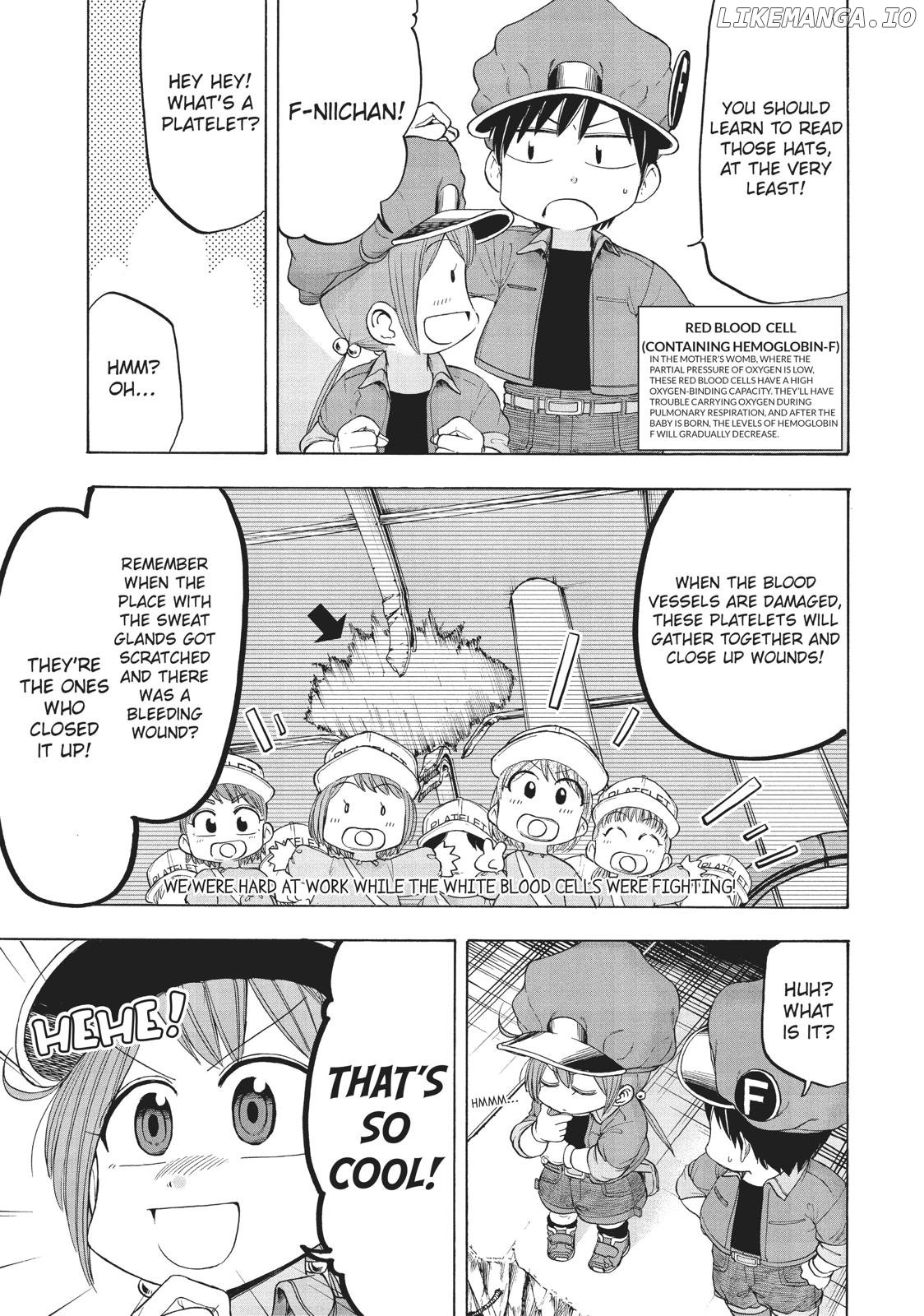 Hataraku Saibou BABY Chapter 8 - page 17