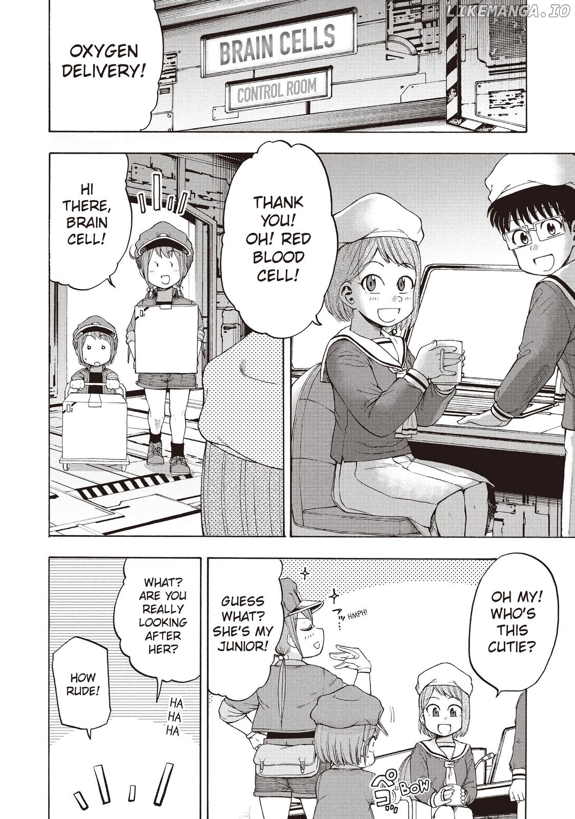 Hataraku Saibou BABY Chapter 26 - page 12