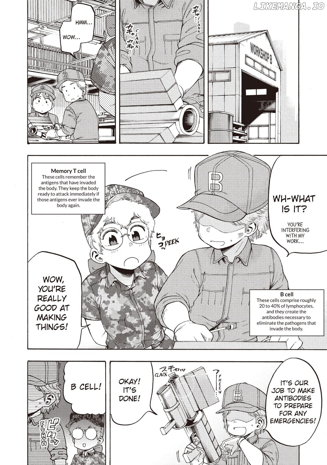 Hataraku Saibou BABY Chapter 26 - page 8