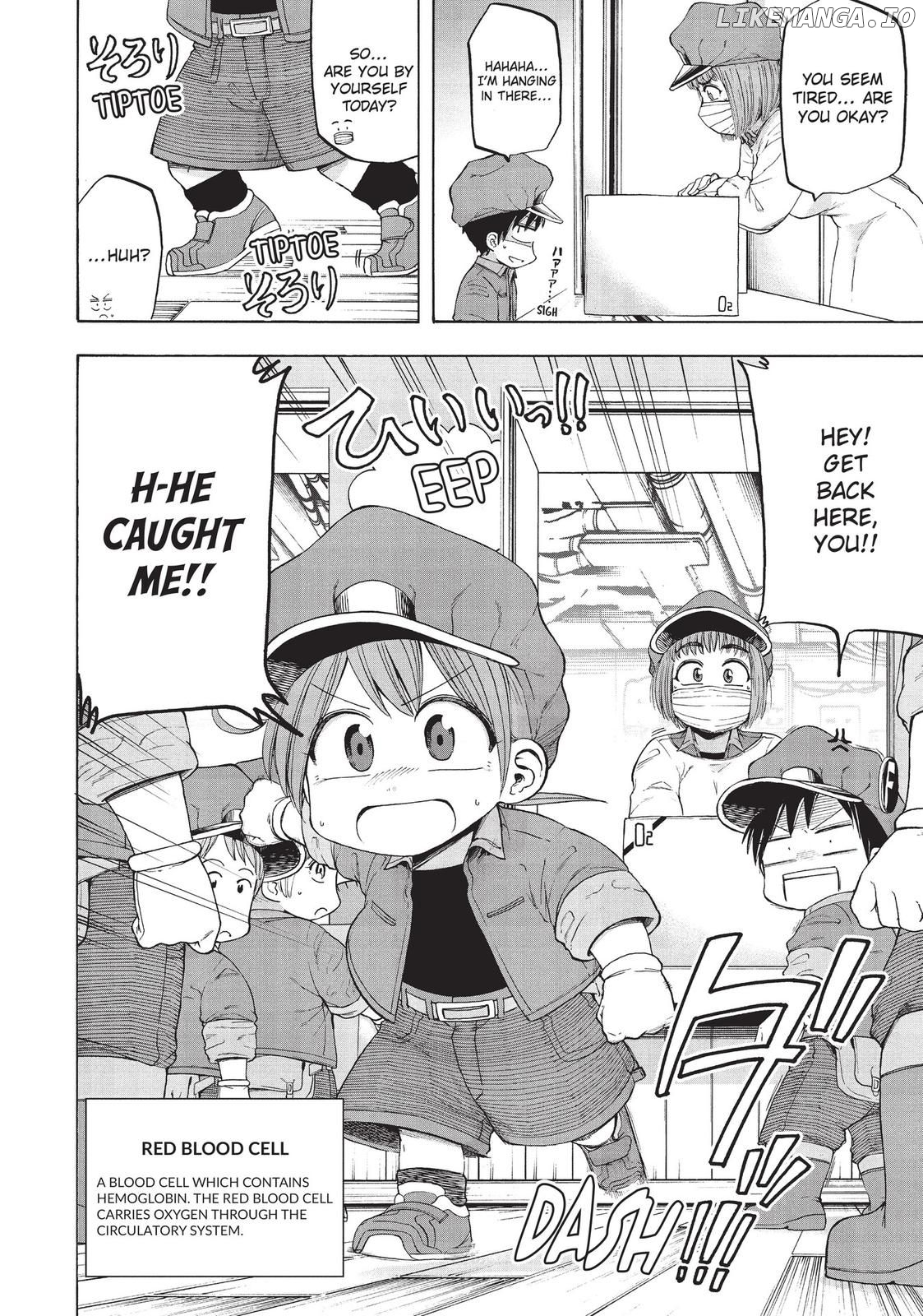 Hataraku Saibou BABY Chapter 20.5 - page 14