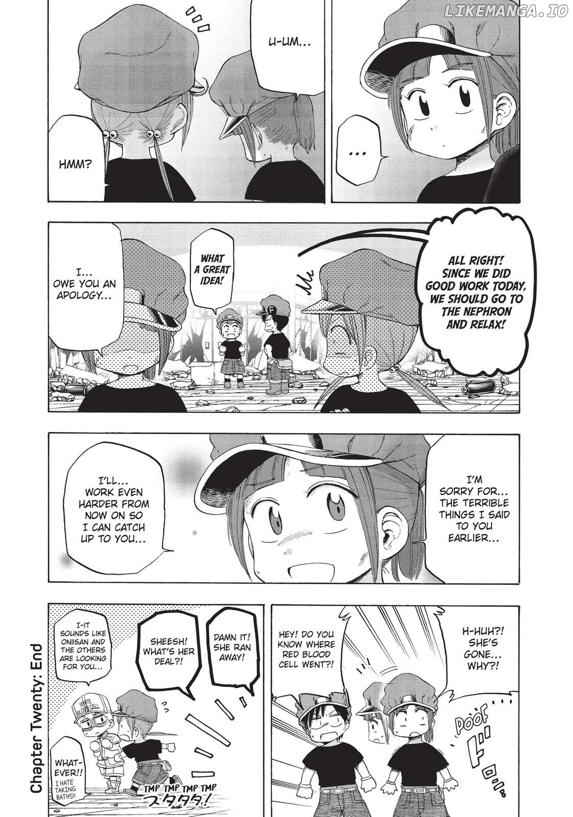 Hataraku Saibou BABY Chapter 20 - page 22