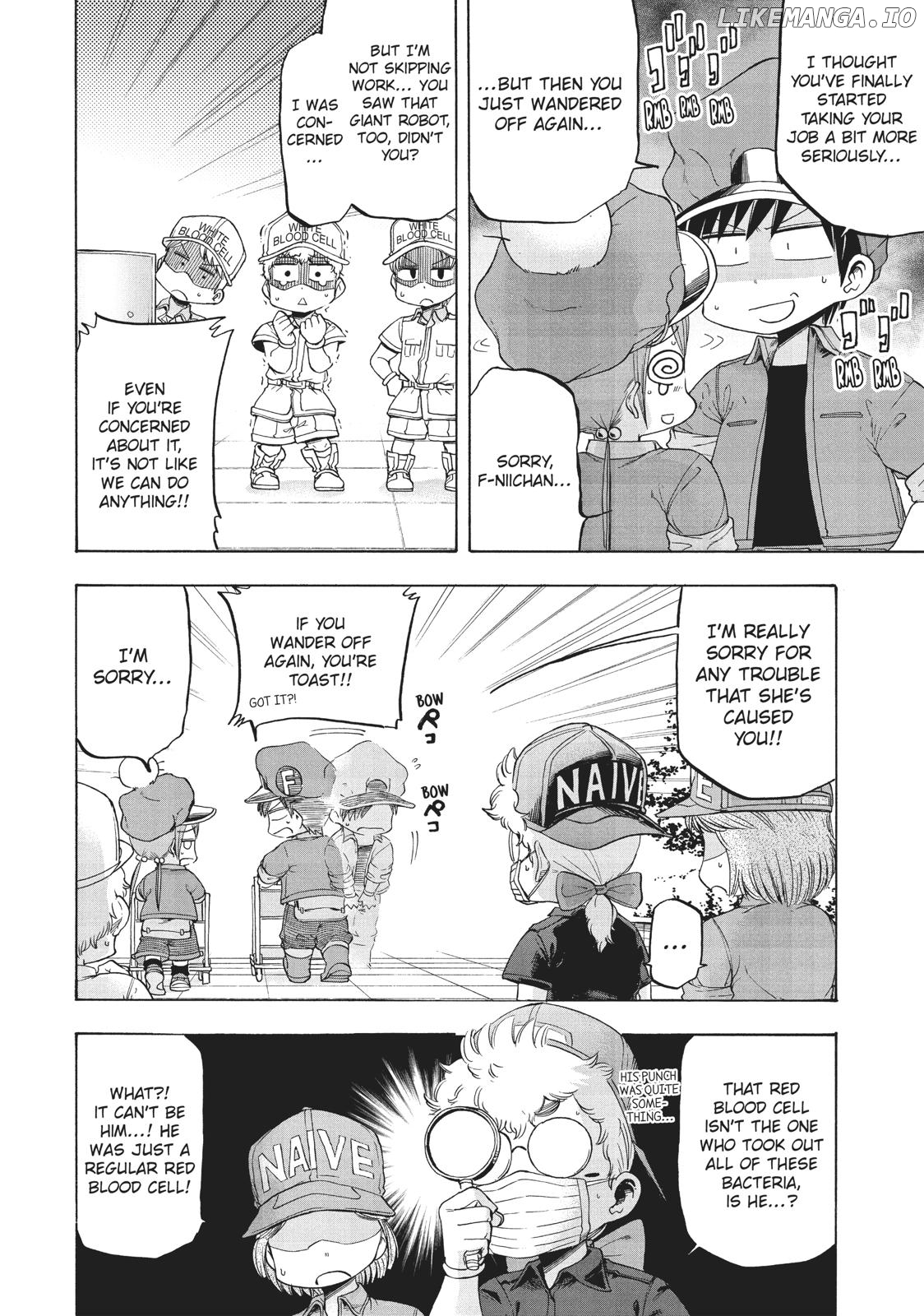 Hataraku Saibou BABY Chapter 9 - page 12