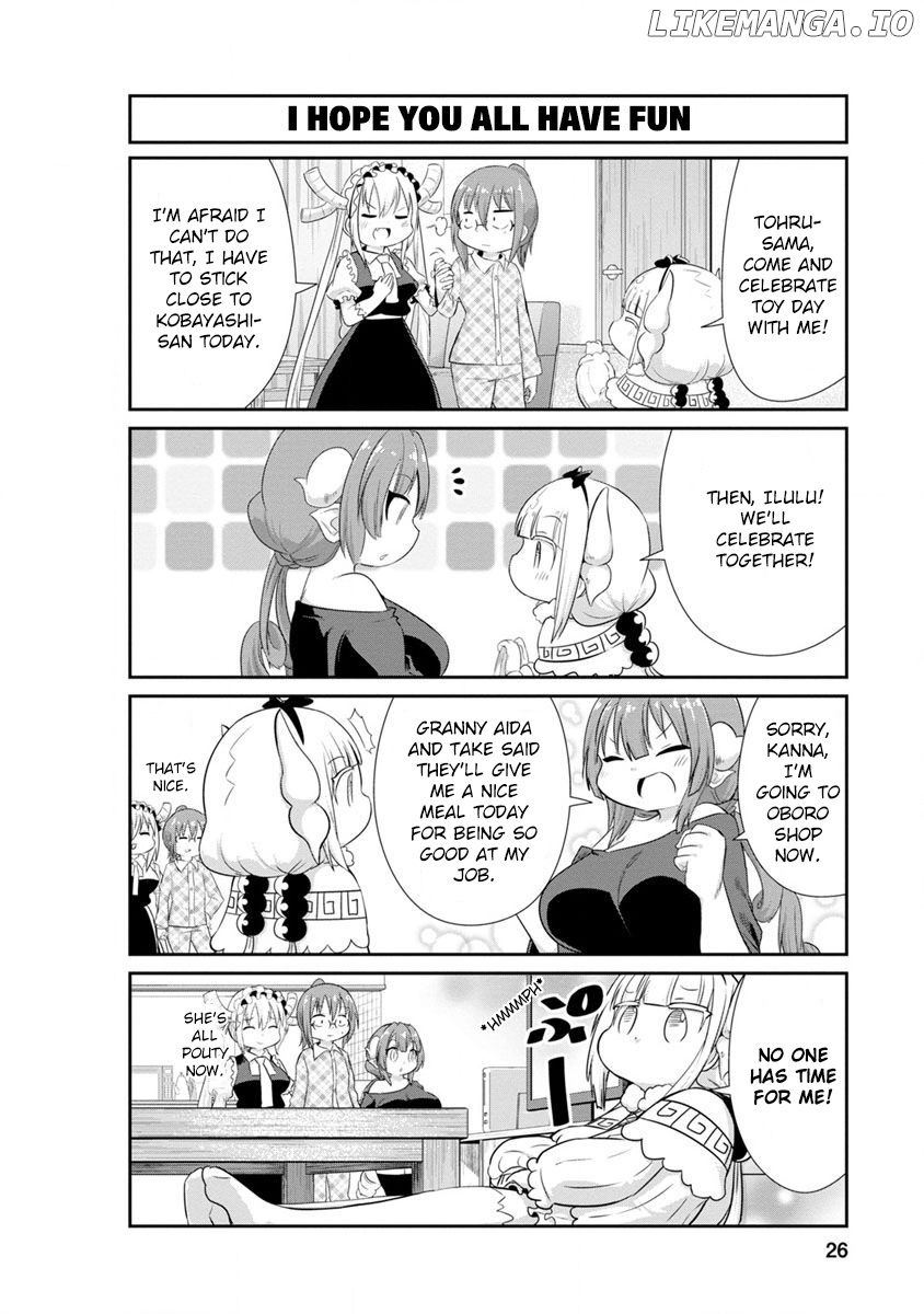 Kobayashi-san Chi no Maid Dragon: Kanna no Nichijou Chapter 62 - page 8