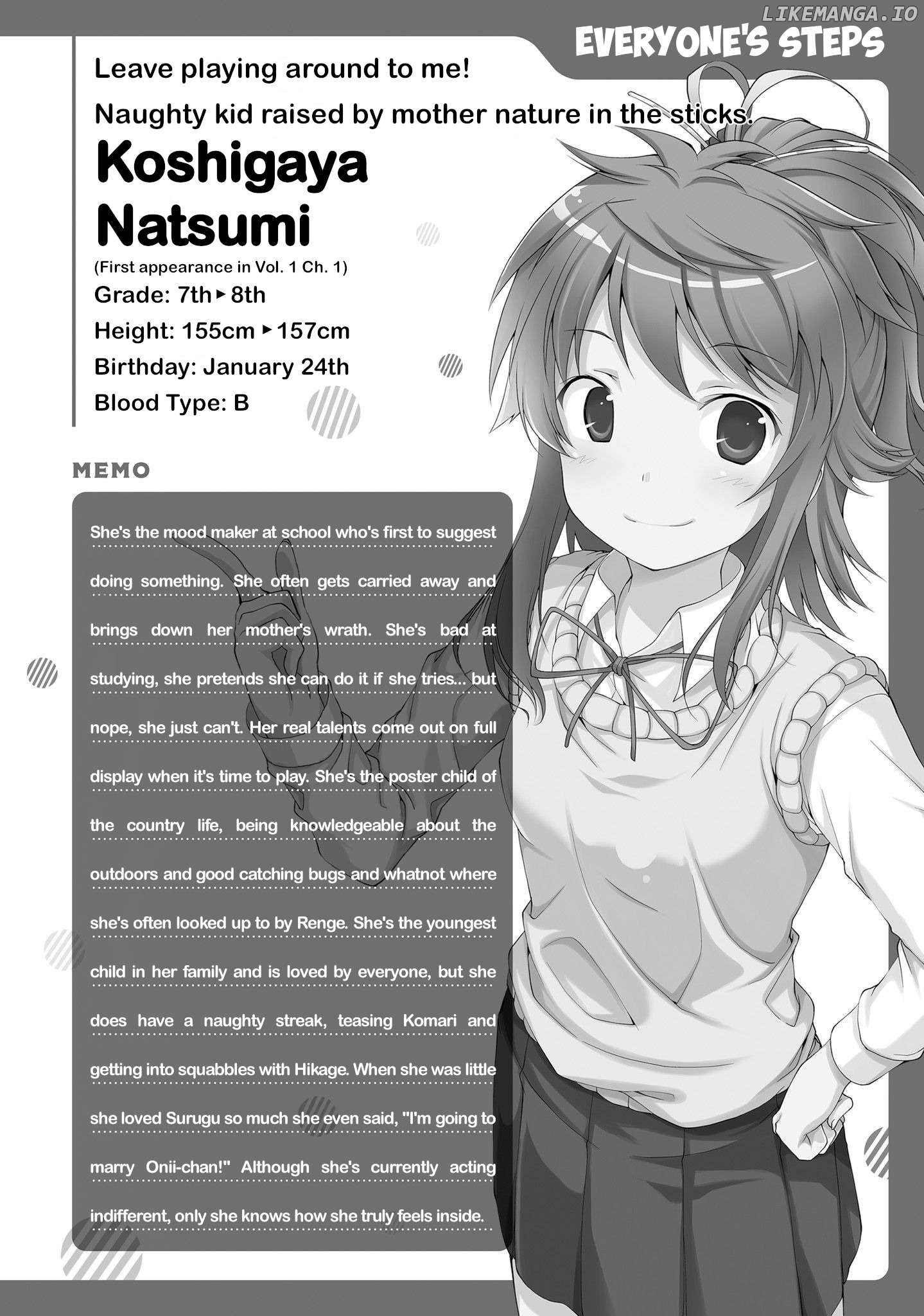 Non Non Biyori Remember Chapter 1.5 - page 5