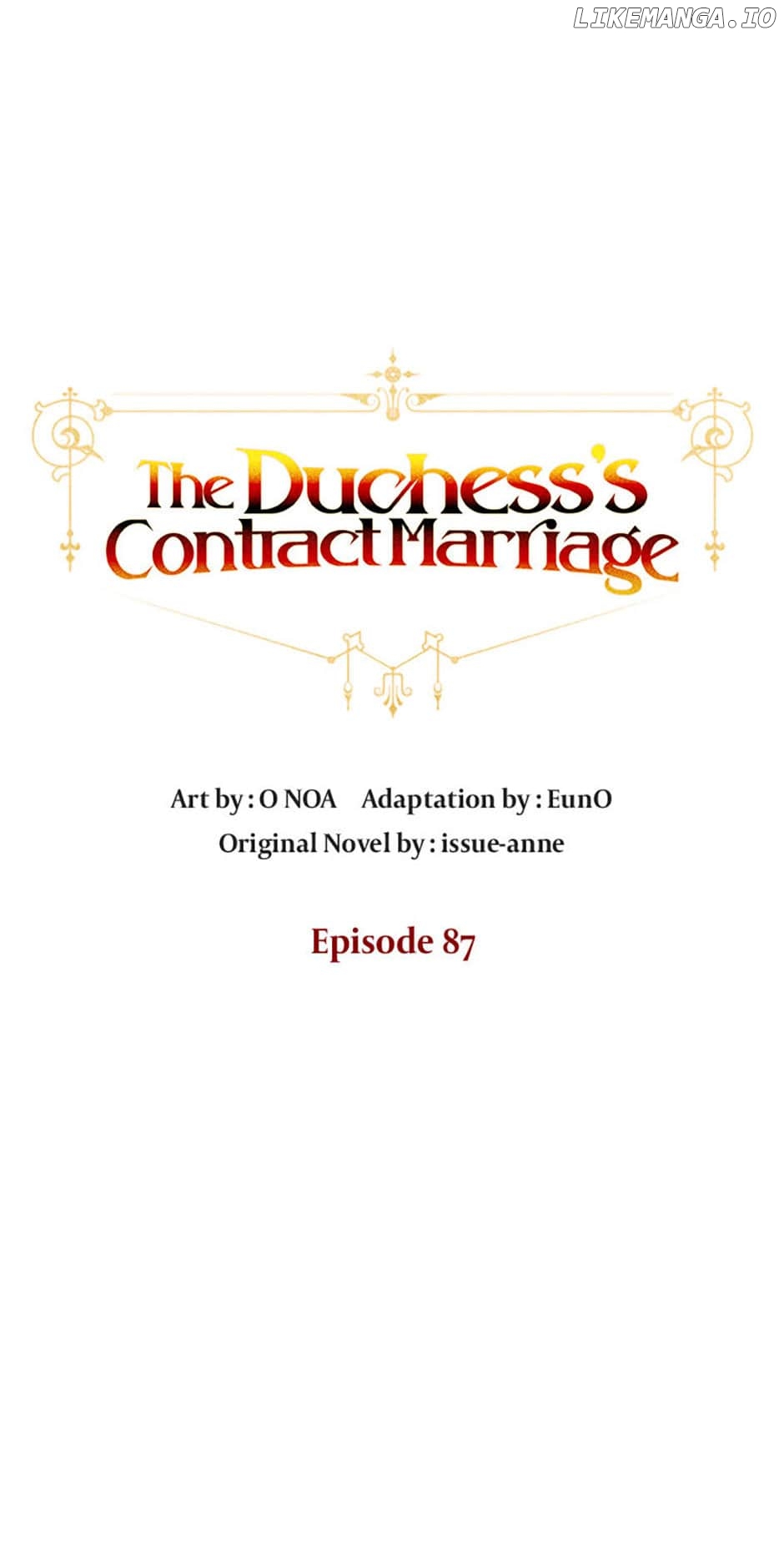 The Duchess's Contract Marriage Chapter 87 - page 13