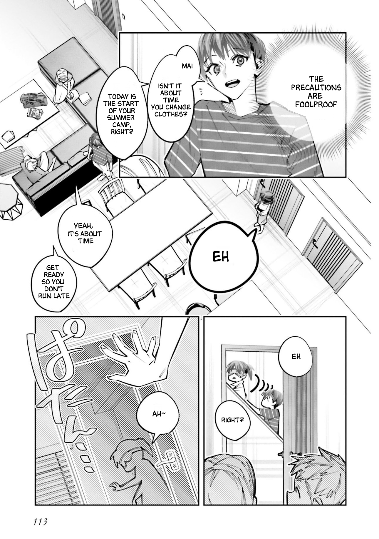 I Reincarnated As The Little Sister Of A Death Game Manga's Murder Mastermind And Failed Chapter 21 - page 3