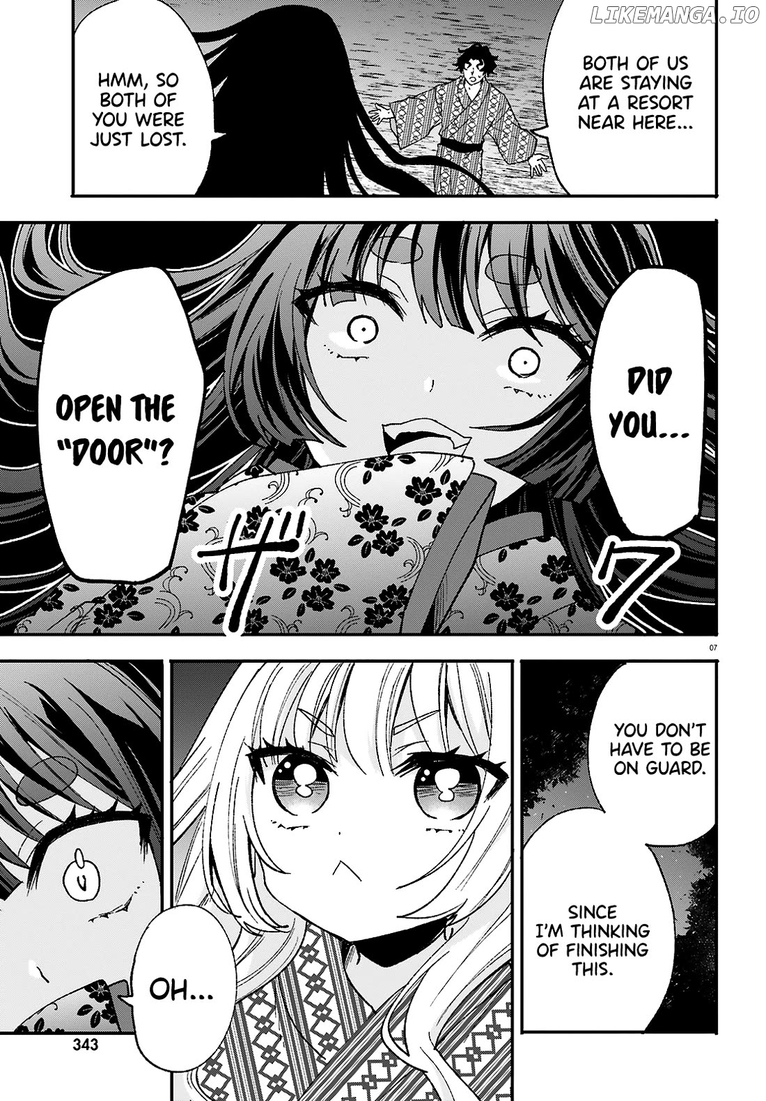 Zettai Ni Yuuwaku Sarenai Otoko Vs Zettai Ni Yuuwaku Suru Onna Chapter 10 - page 7