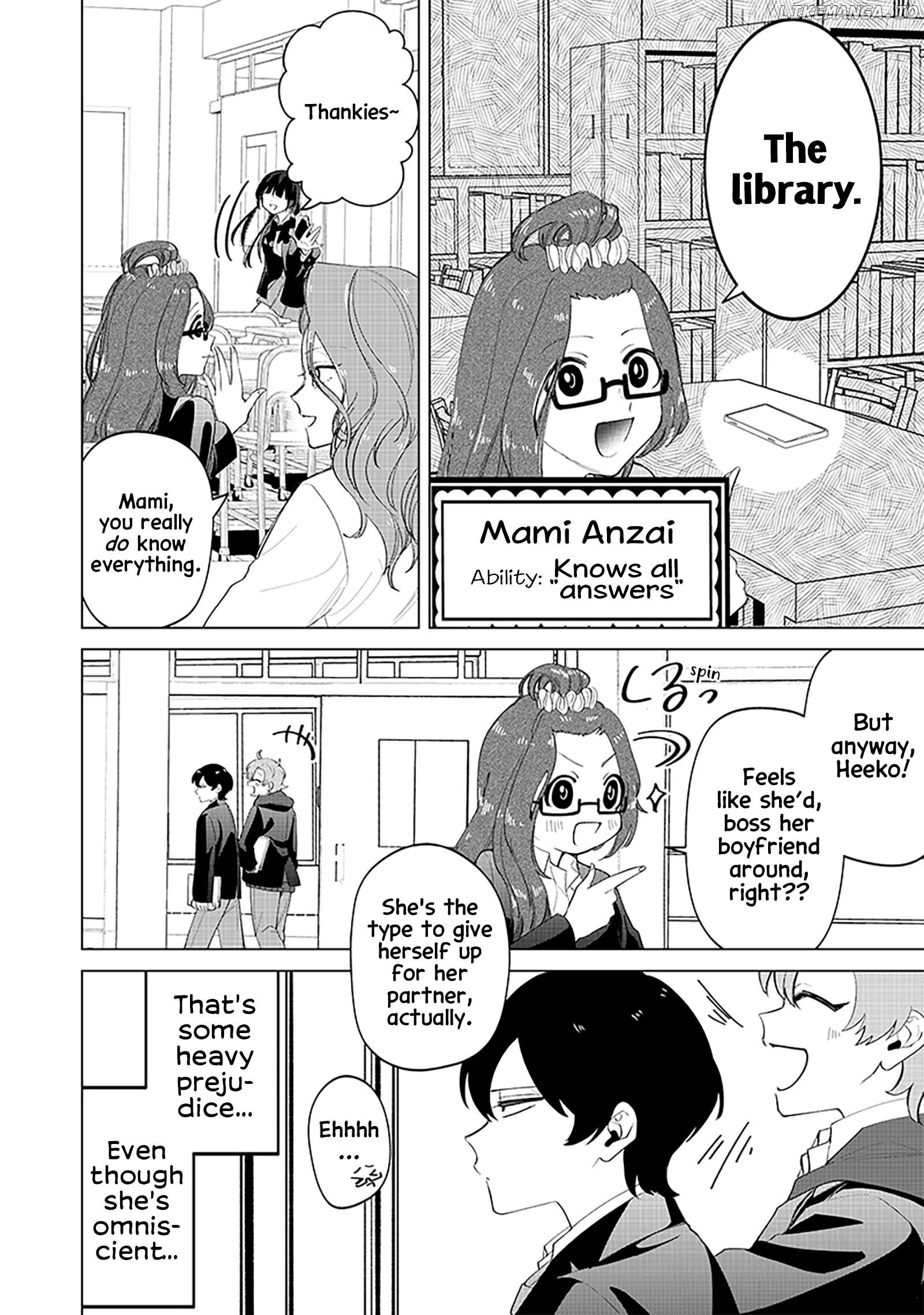 The Gals Who is Always Saying Insane Things. -My Daily Life at a Private Paranormal High School- Chapter 16 - page 16