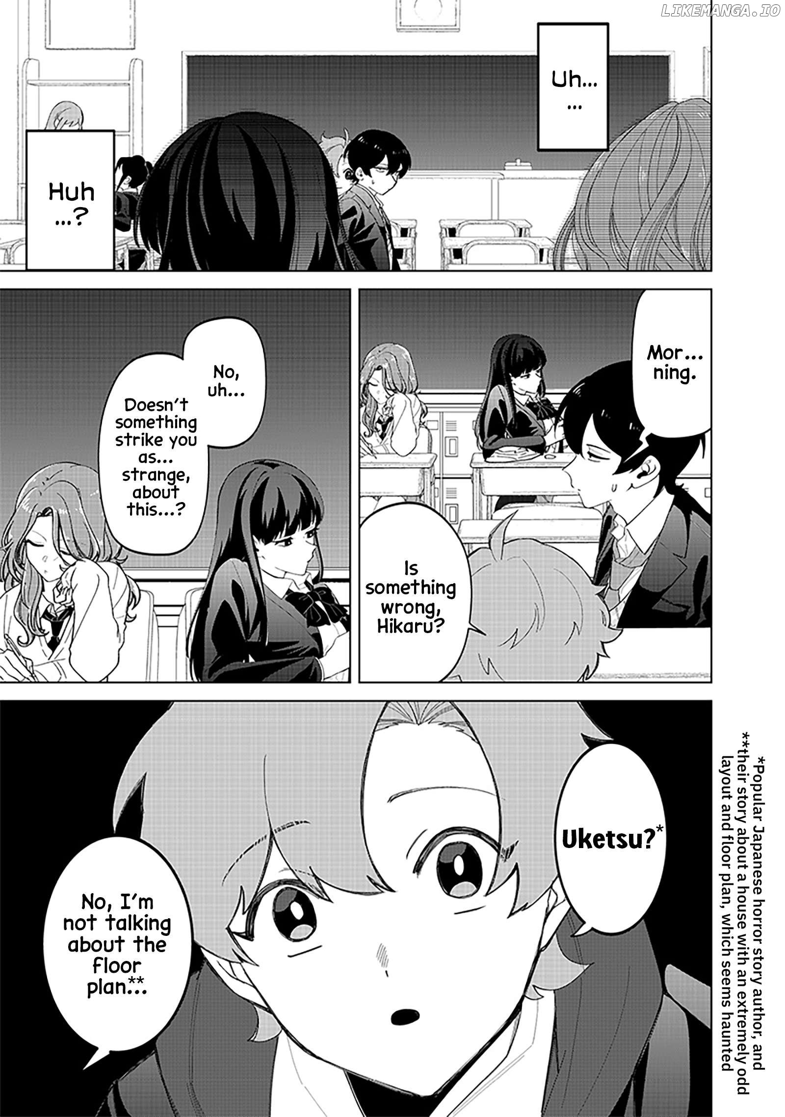 The Gals Who is Always Saying Insane Things. -My Daily Life at a Private Paranormal High School- Chapter 17 - page 3