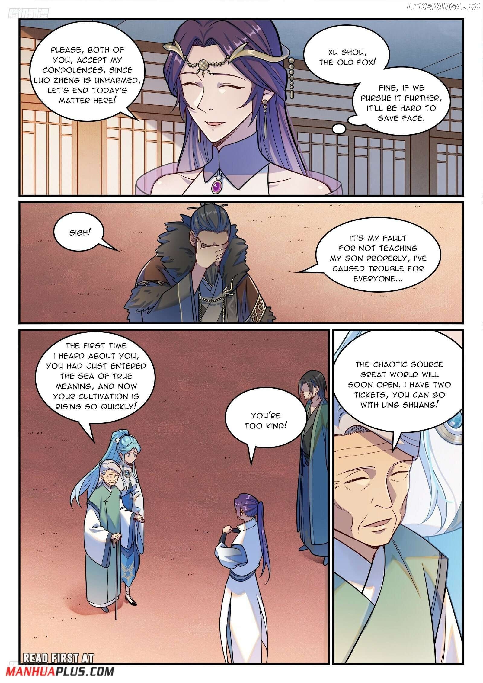 Apotheosis - Manhua Chapter 1221 - page 10