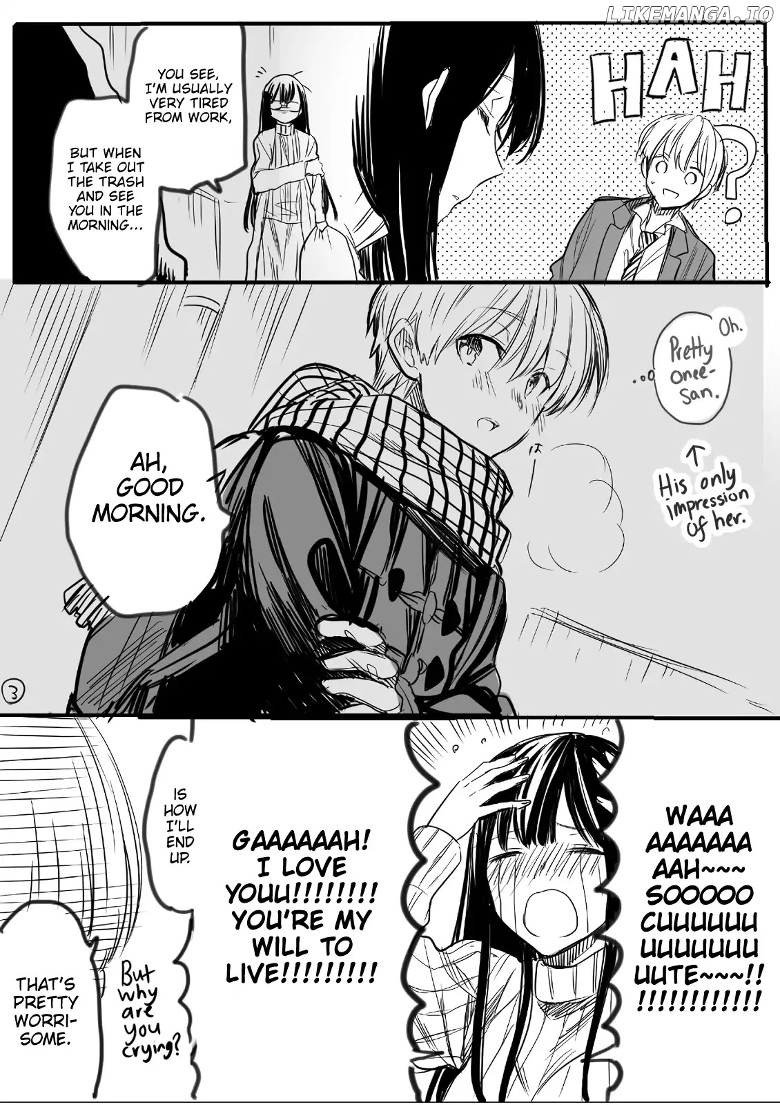 The Story of an Onee-San Who Wants to Keep a High School Boy chapter 1 - page 3